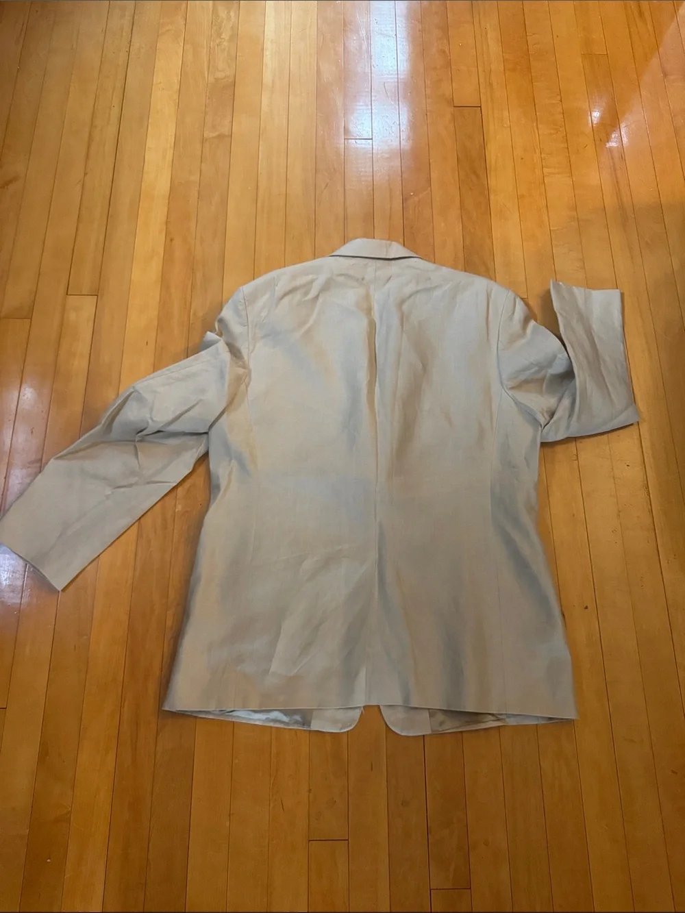 J. Crew Light Cream Two-Button linen Blazer men’s 44R
